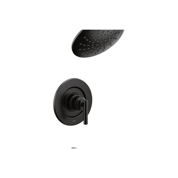 Moen Gibson Matte black Posi-Temp(R) tub/shower MT3003EPBL